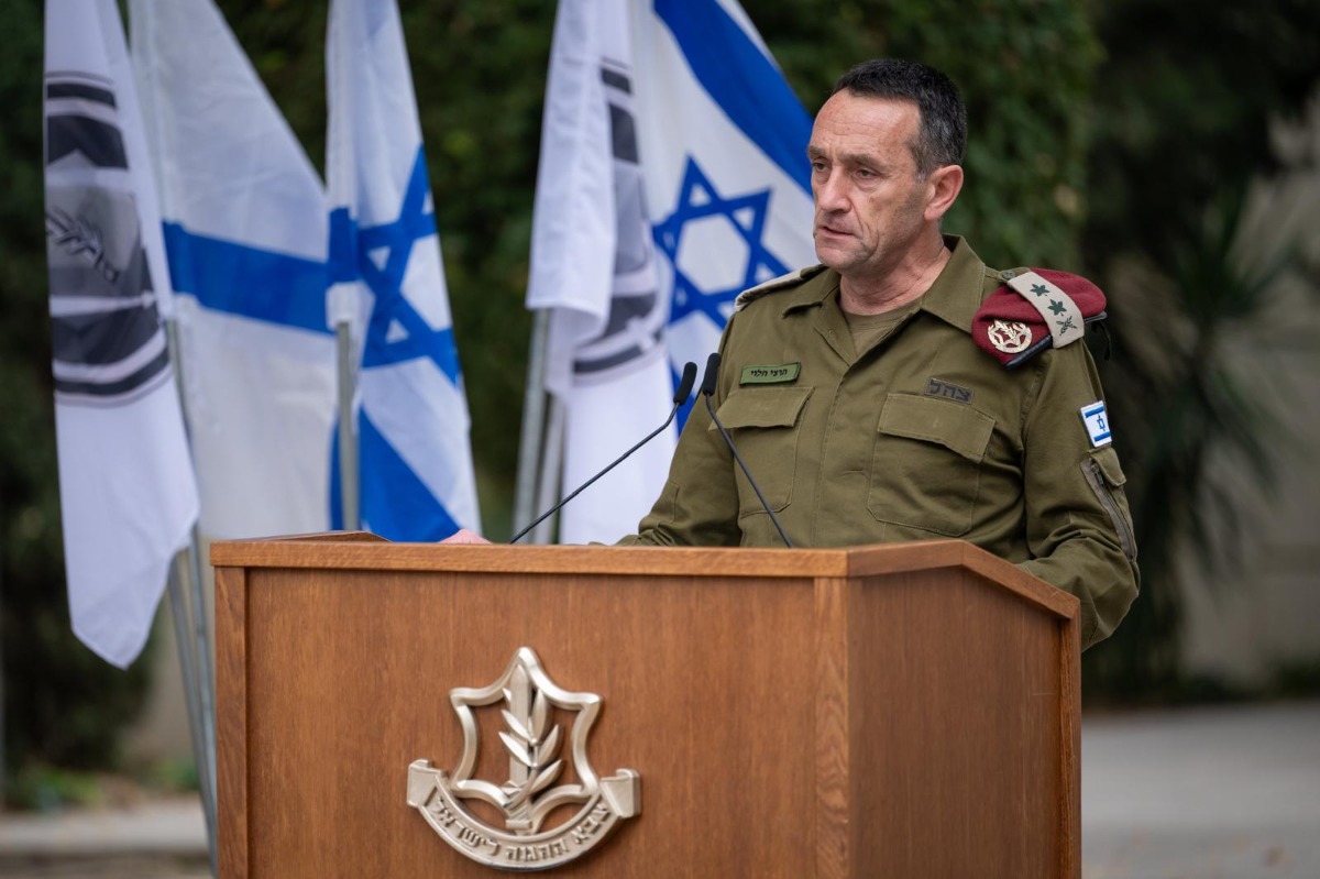 הרמטכ"ל בטקס חילוף מפקד זרוע היבשה