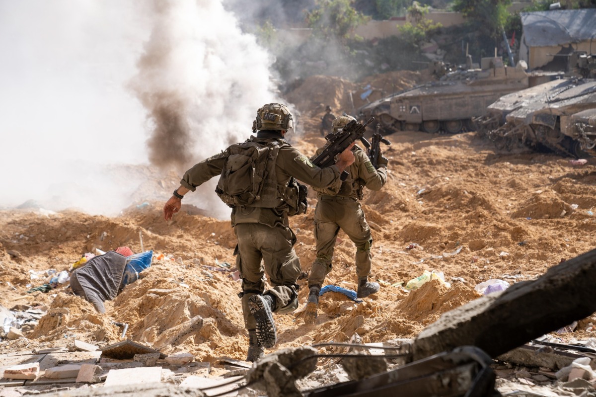 מפעילות כוחות אוגדה 162 ברצועת עזה
