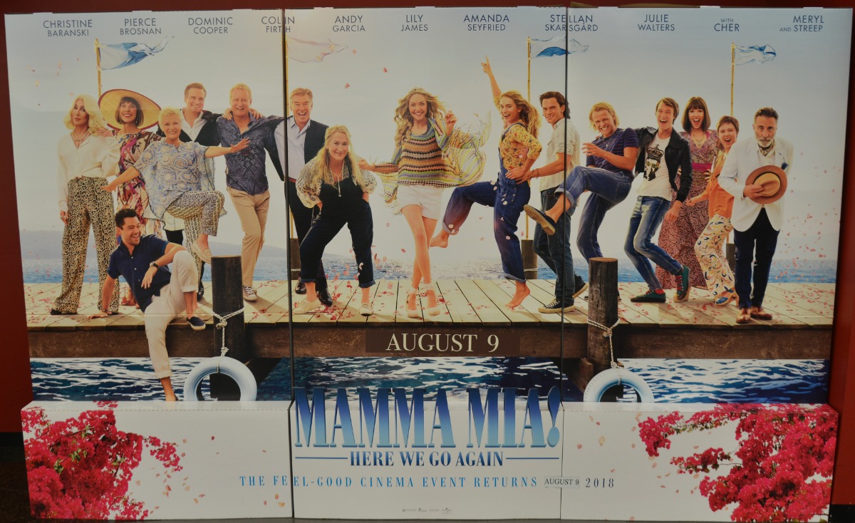 mama mia, קולנוע