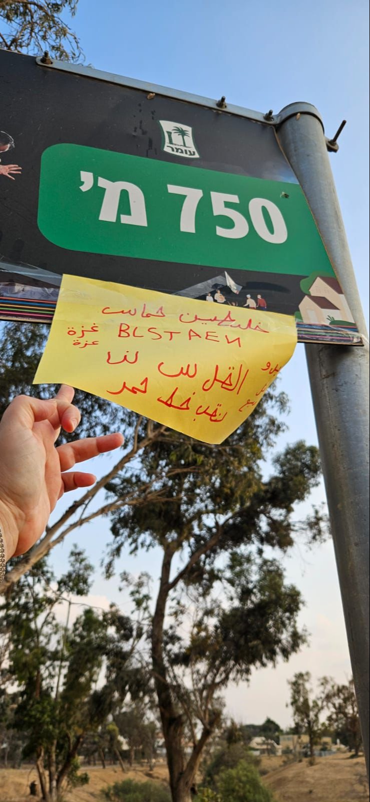 הכרזות שנתלו