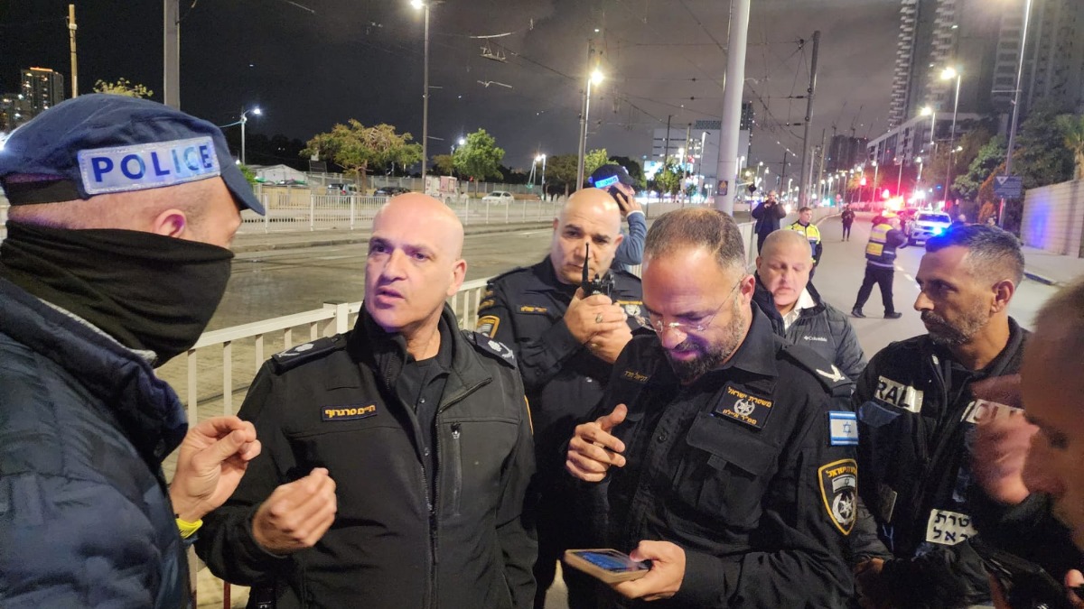 זירת האירוע בבת-ים