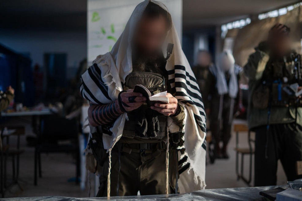 לוחם חרדי בחטיבת החשמונאים