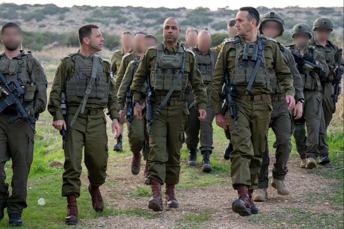 הרמטכ"ל הלוי בזירת הפיגוע
