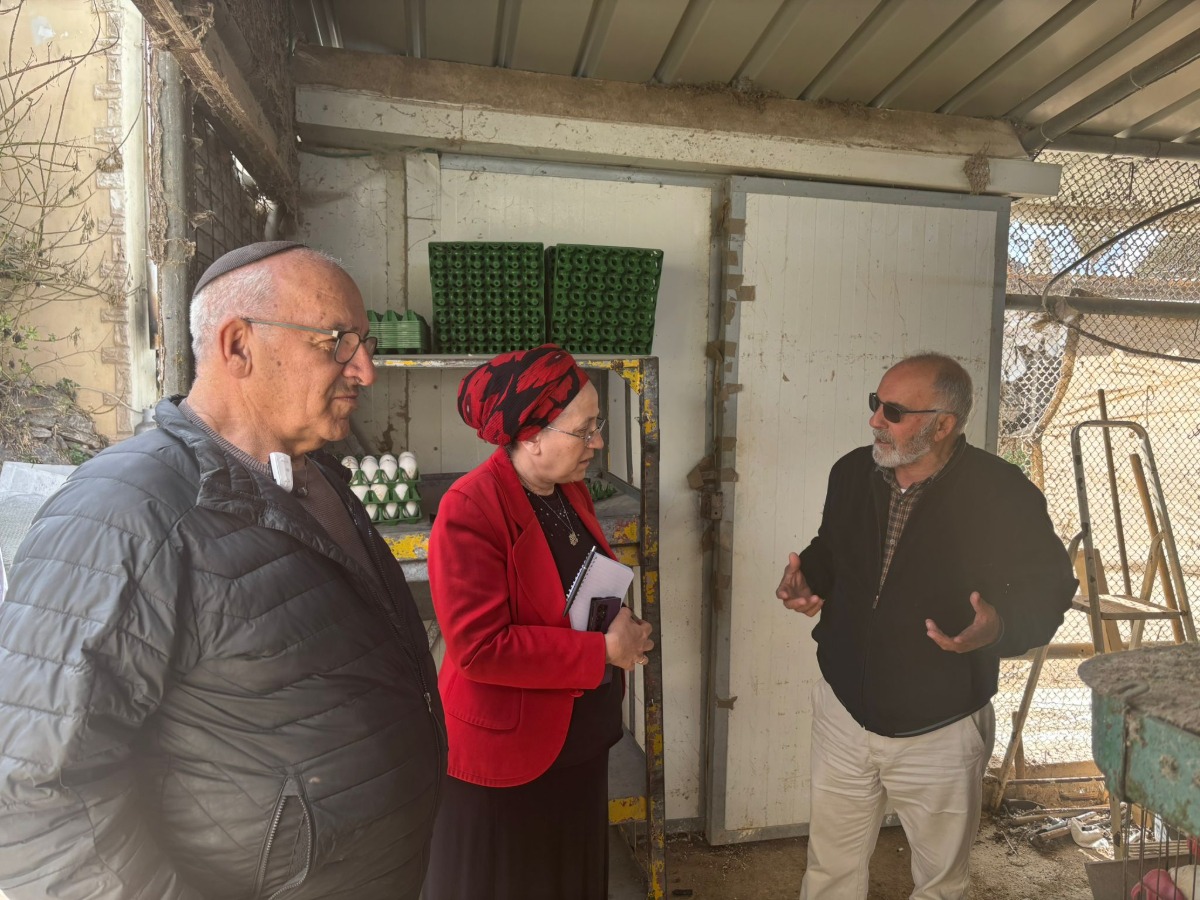 השרה אורית סטרוק בסיור בצפון