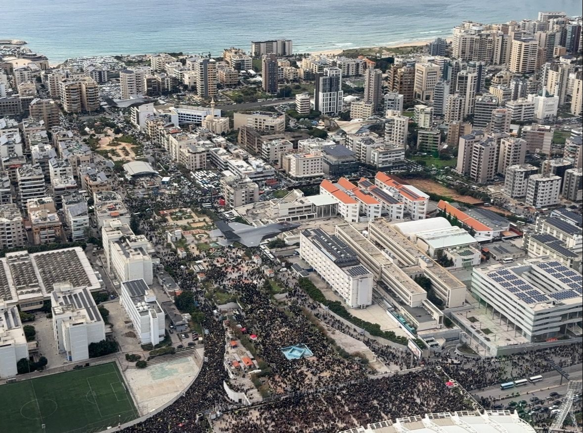 מטוסי צה"ל בשמי ביירות