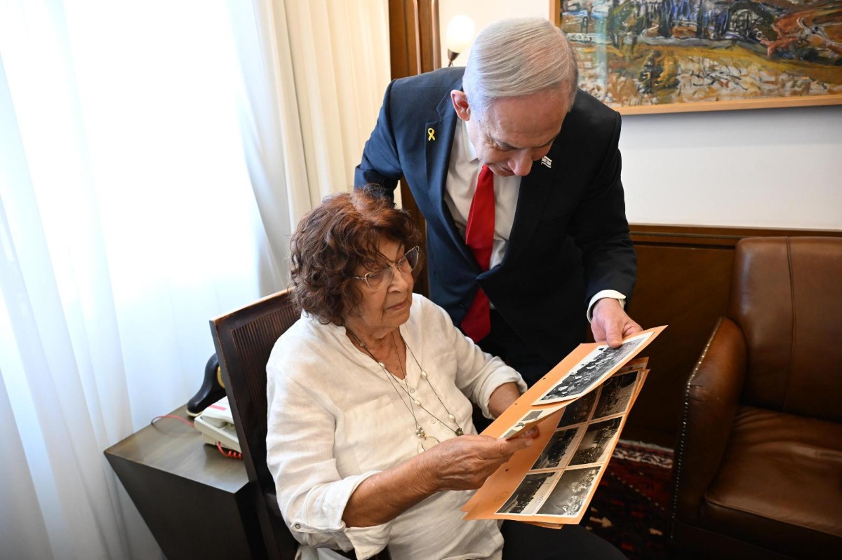 נדיה כהן ובנימין נתניהו