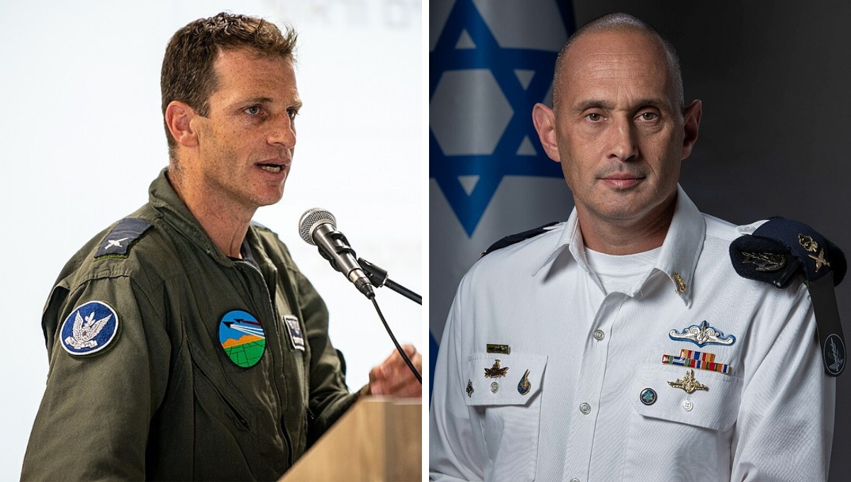 אלוף אייל הראל ותא"ל עומר טישלר