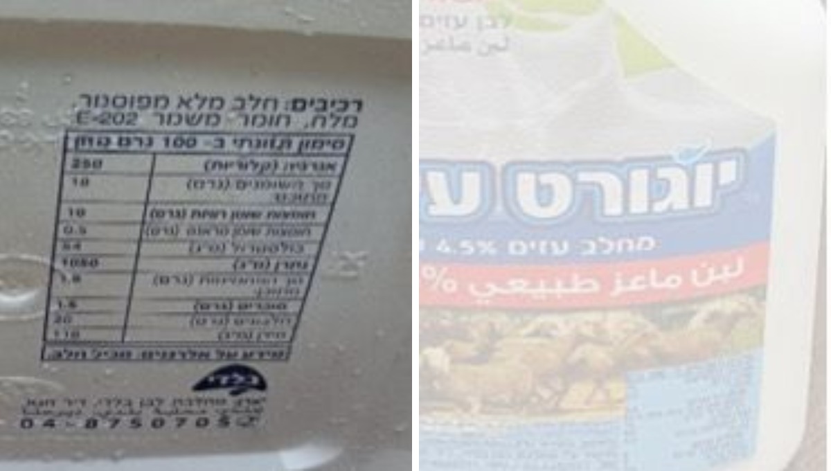 המוצרים המדוברים