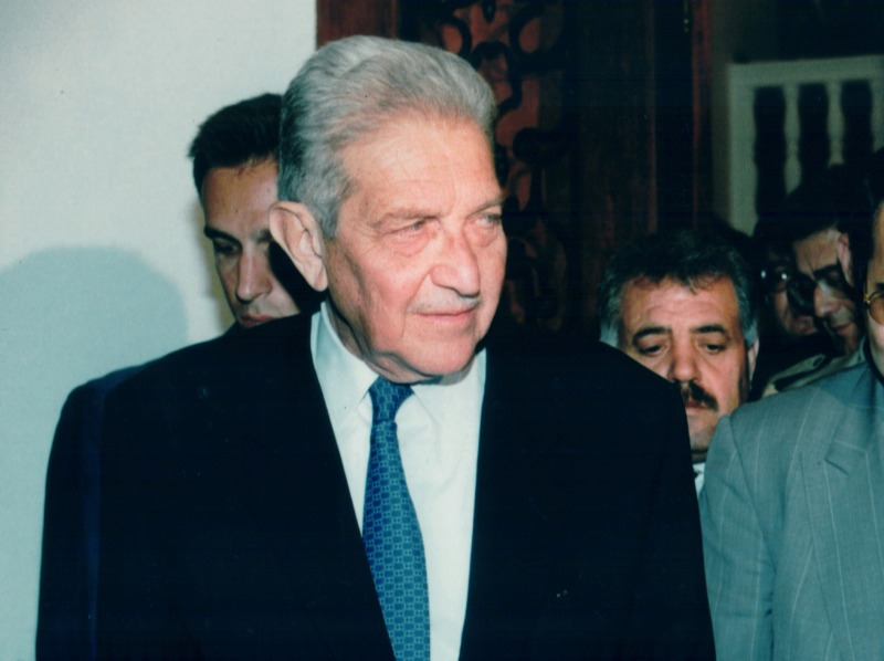 הנשיא לשעבר עזר ויצמן
