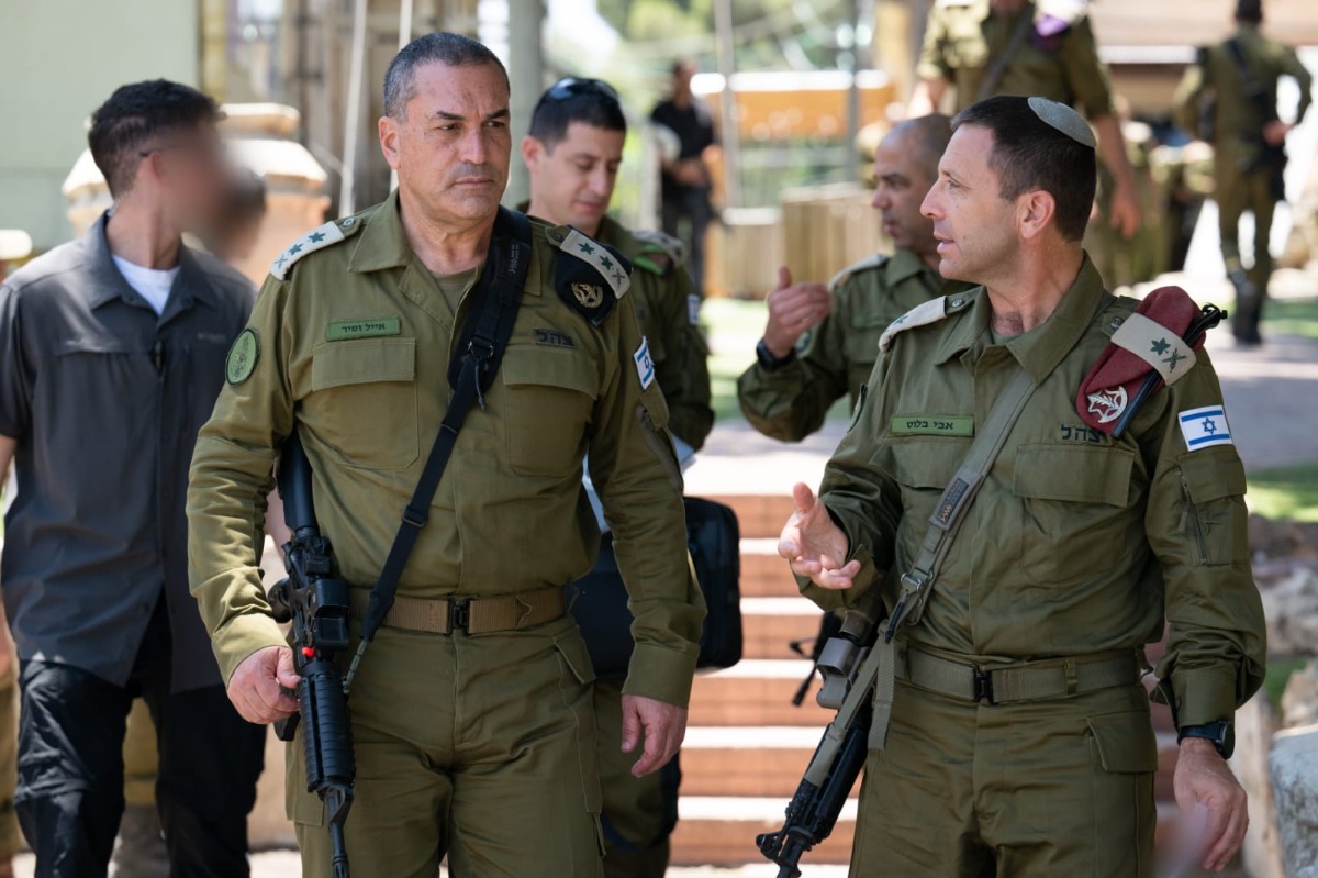הרמטכ"ל ואלוף פיקוד המרכז
