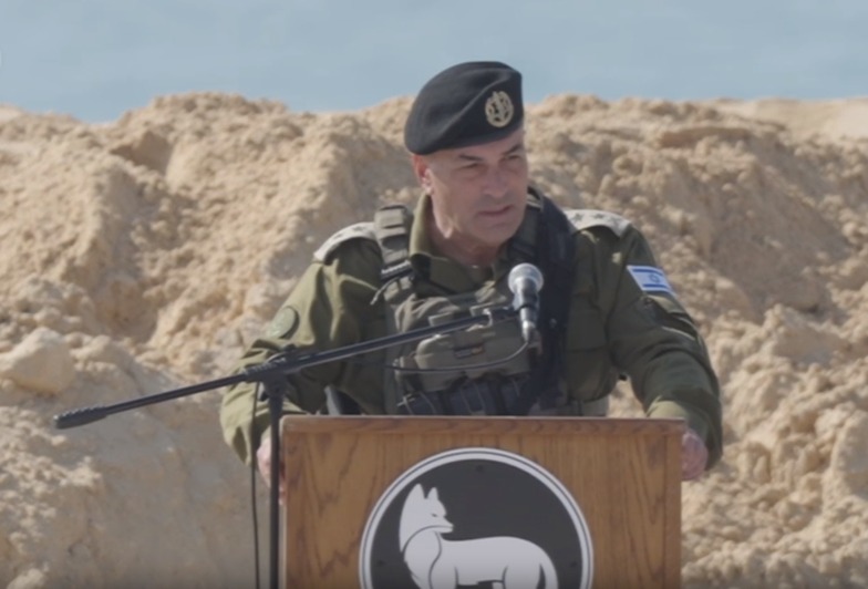 הרמטכ"ל זמיר בטקס החילופים