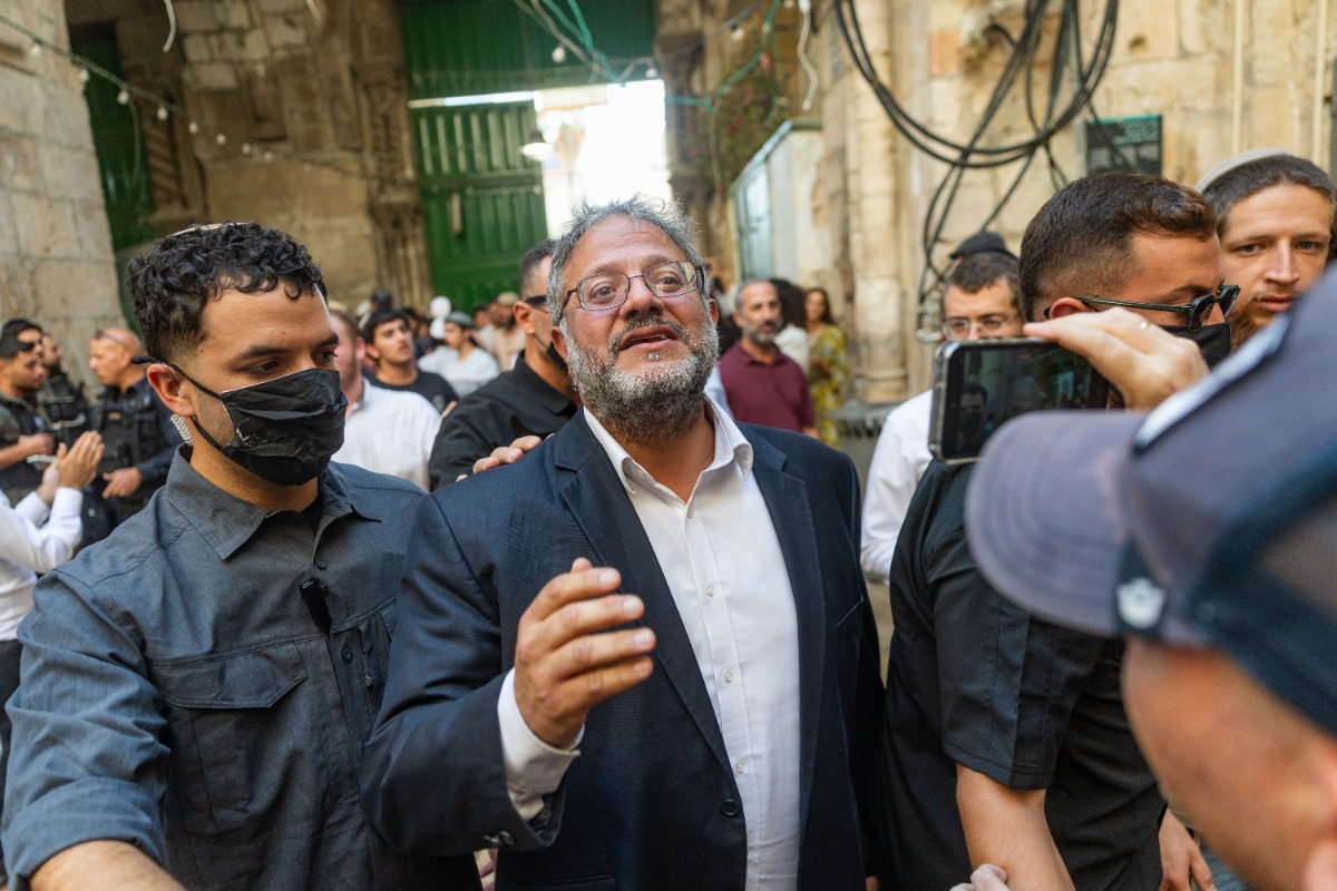 השר בן גביר בהר הבית