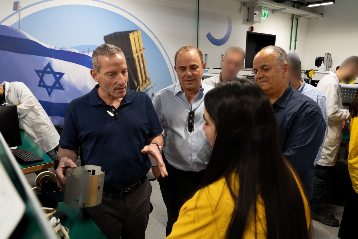 מנכ"ל משרד הביטחון בסיור ברפאל