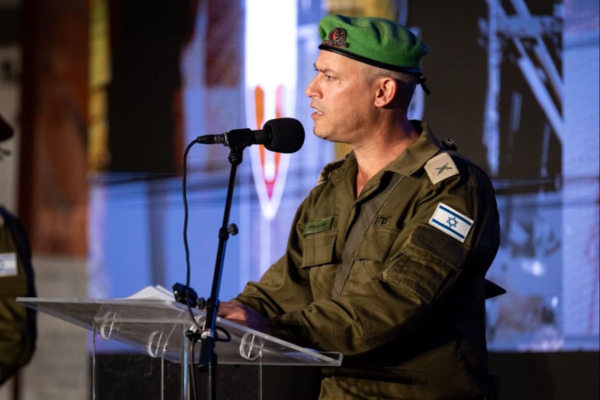 מפקד האוגדה החדש, תא"ל אורן שמחה