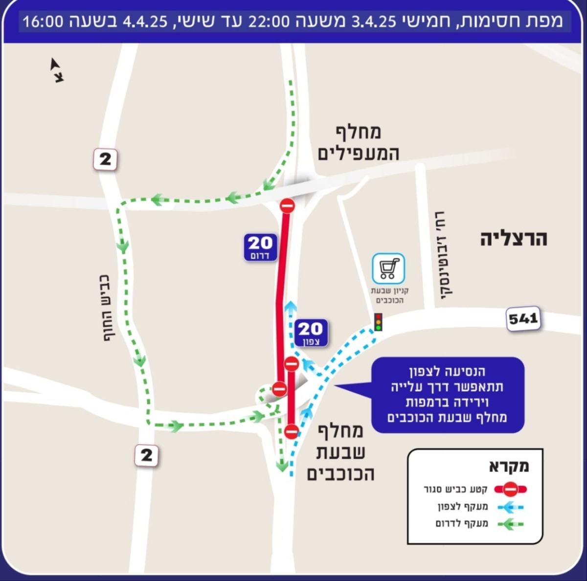 מפת החסימות