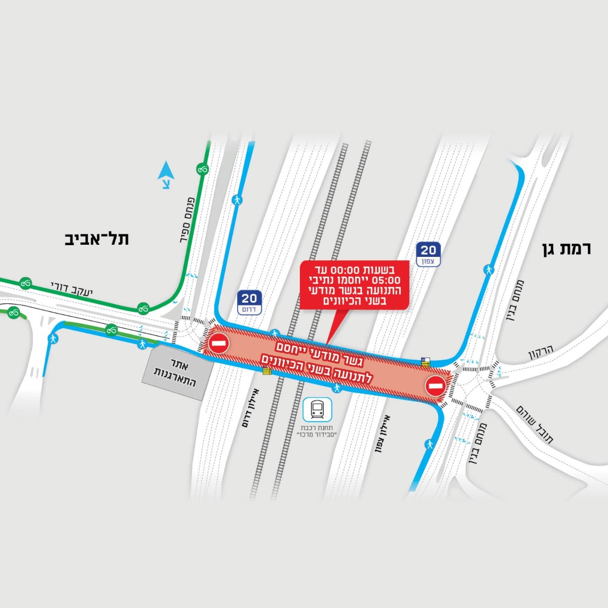 מפת החסימות המלאה