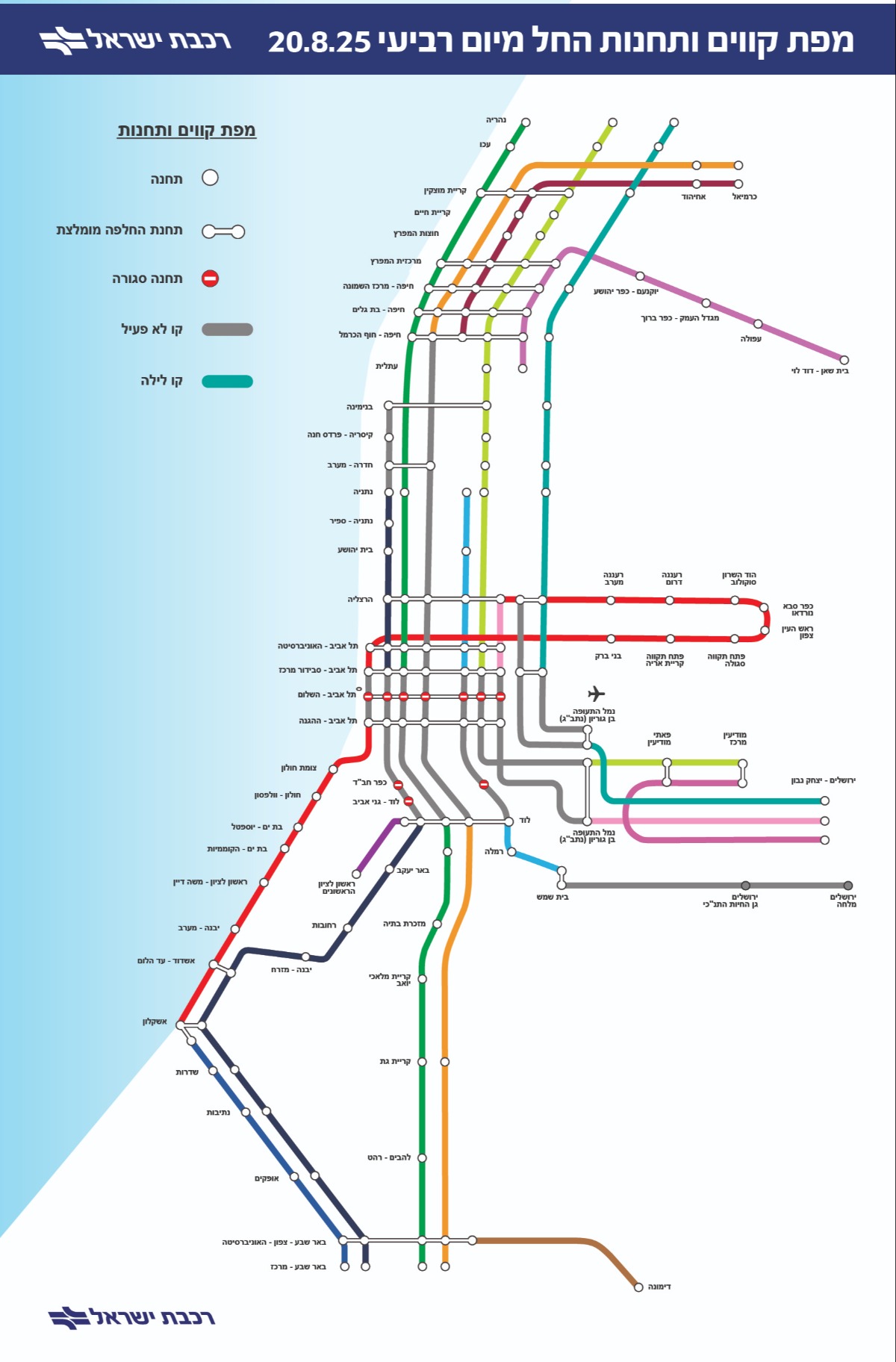 מפת השיבושים המלאה