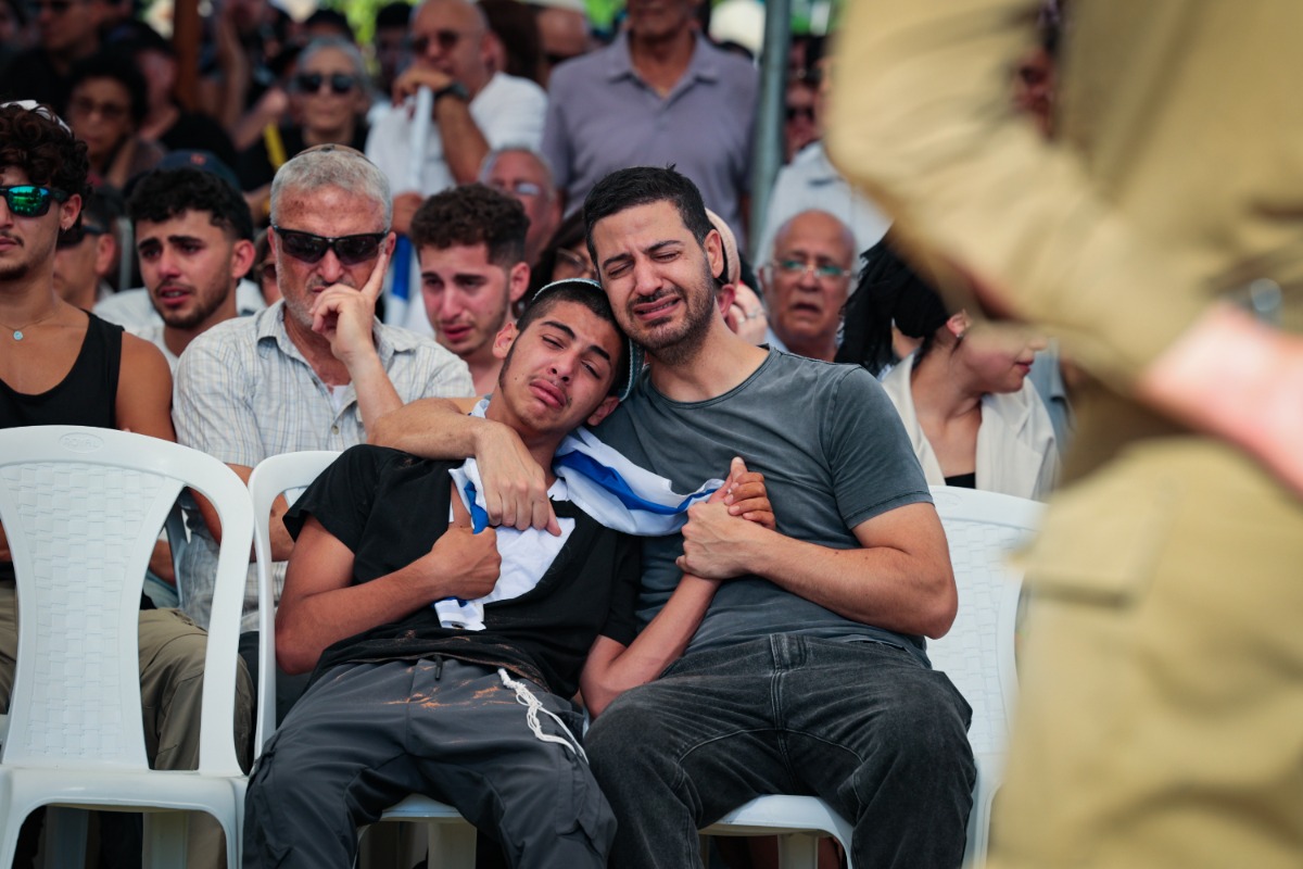 משפחתו וחבריו של סמ"ר רונאל בן משה ז"ל