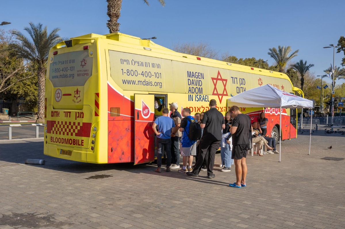 עמדת התרמת דם