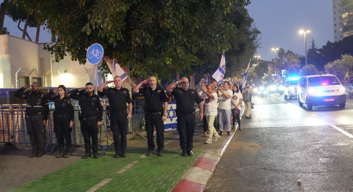 קבלת גופתו של הדר גולדין