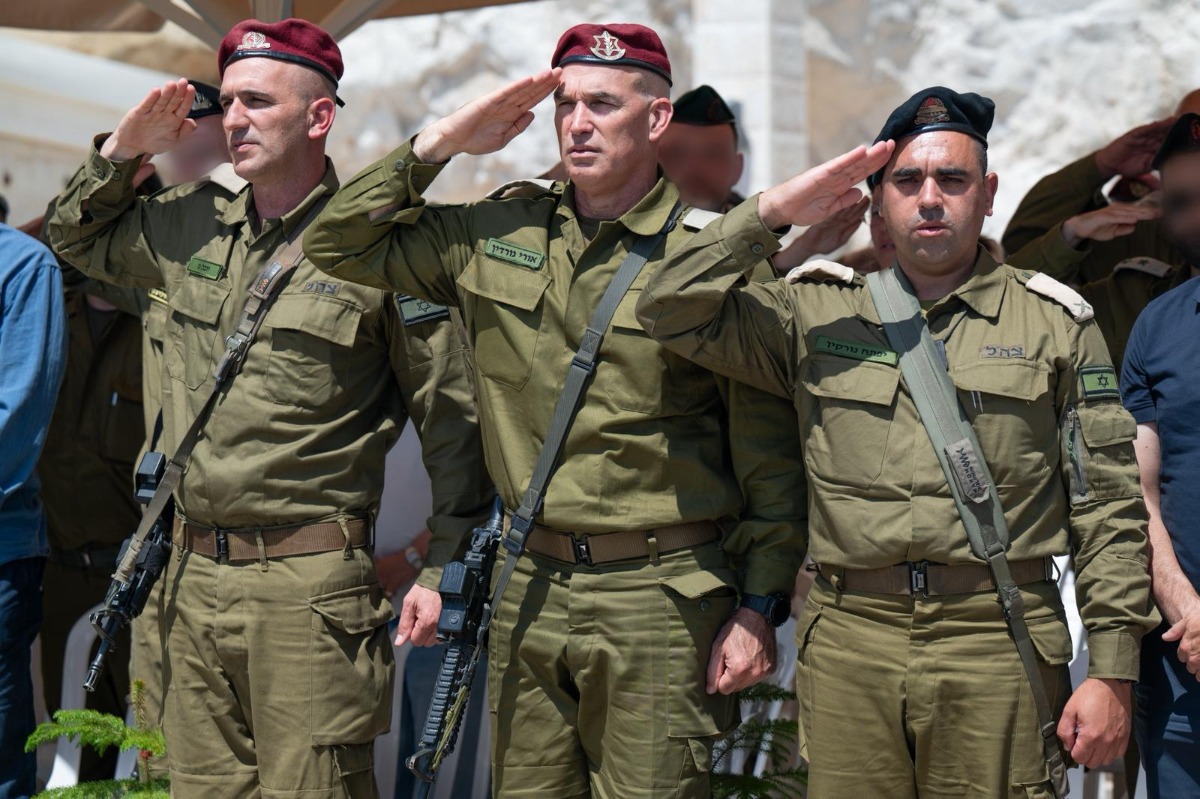 תא"ל נורקין, אלוף גורדין ותא"ל גז