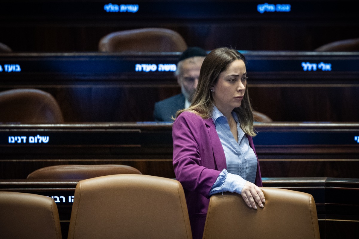 השרה מאי גולן במליאת הכנסת