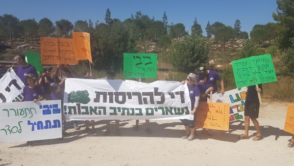 תושבי השכונה דורשים מנתניהו פתרון