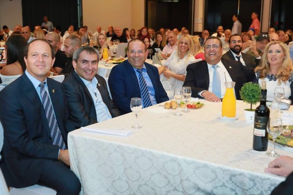 משה ליאון יחד עם חגית משה ושולי מועלם