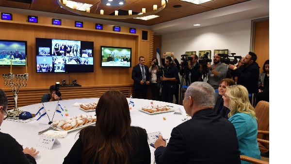 נתניהו בשיחת הוועידה עם נציגויות בחו"ל