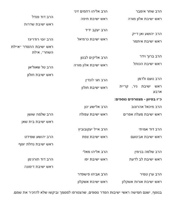 החותמים
