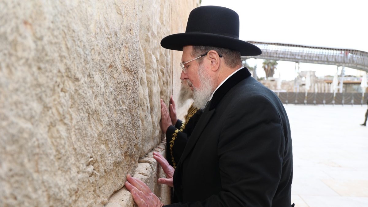 הרב קלמן בר בכותל |