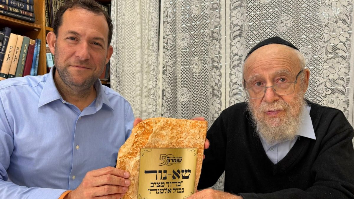 יוסי דגן והרב דוב ליאור