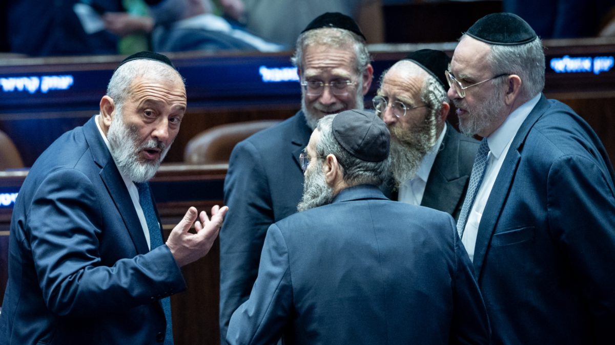 חברי הכנסת החרדים השבוע בכנסת
