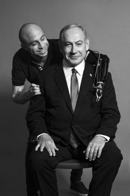 בנימין נתניהו וזיו שילון