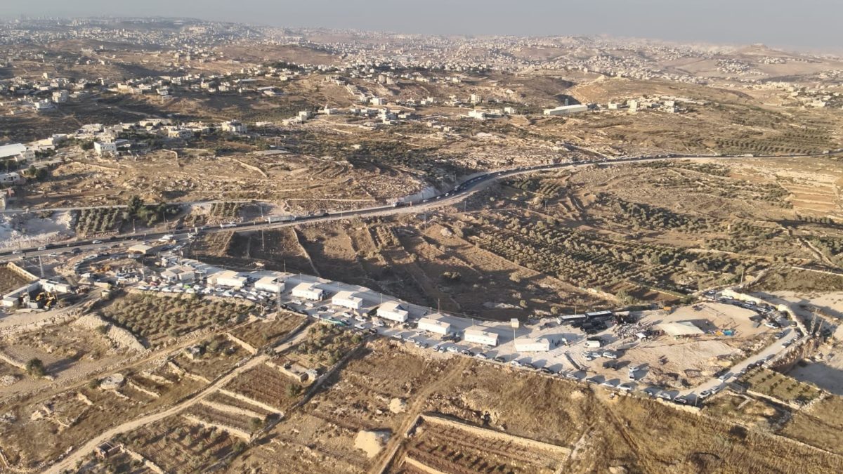 מעלה ערוגות בגוש עציון