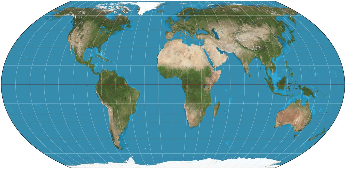 היטל Equal Earth ("כדור הארץ השווה")