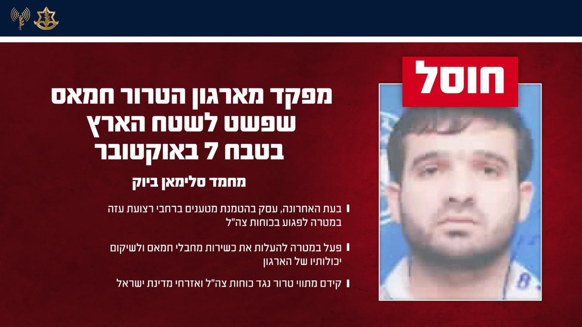 המחבל שחוסל