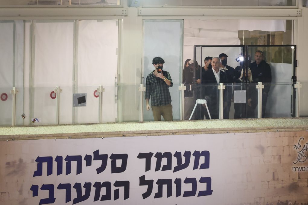 נתניהו בכותל