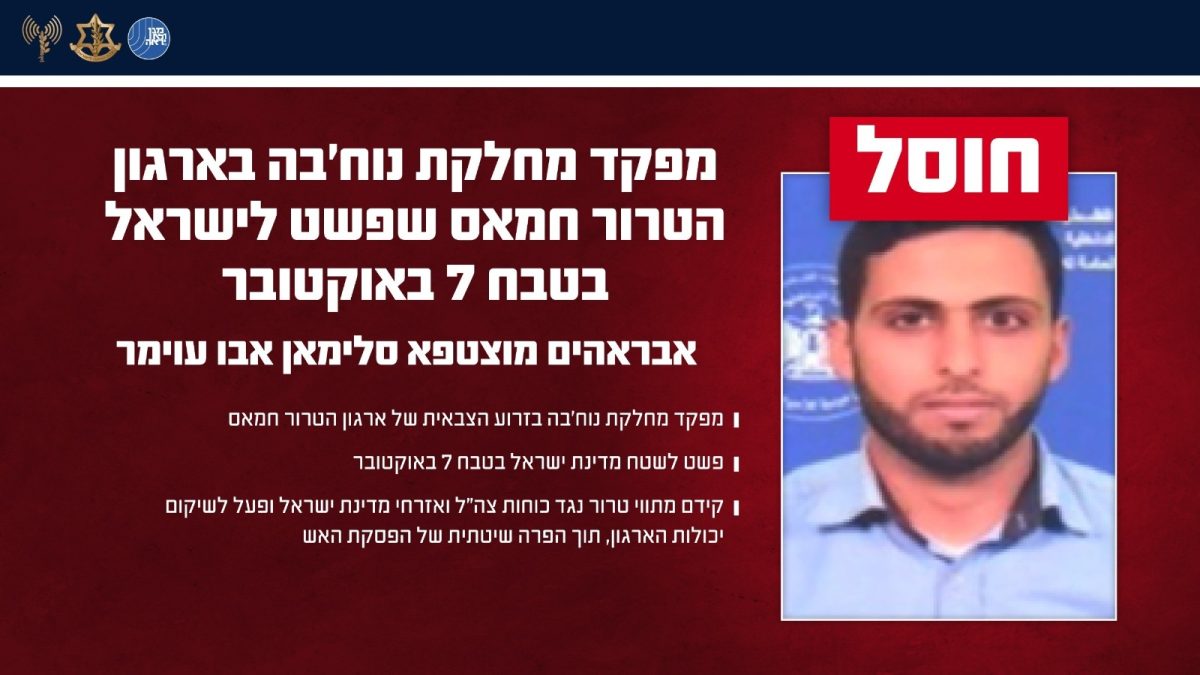 המחבל שחוסל