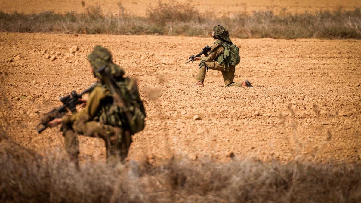 חיילים בעוטף עזה