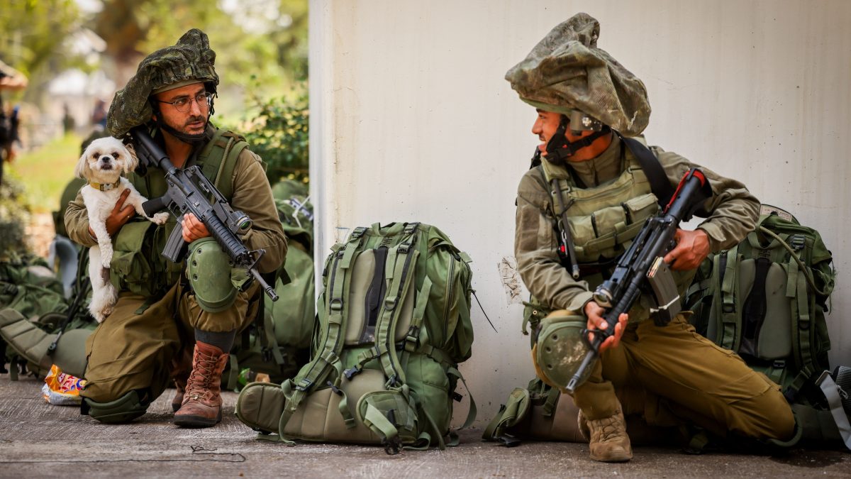 חיילים בעוטף עזה