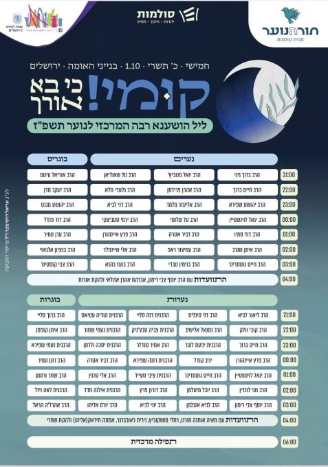 לימוד לבני נוער