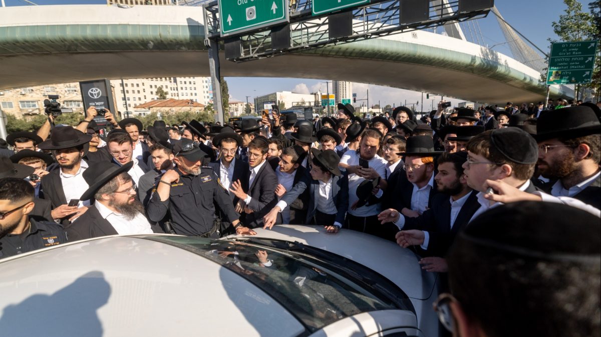 הפגנת החרדים בירושלים