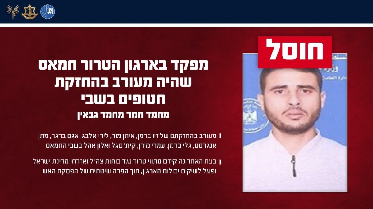 המחבל שחוסל