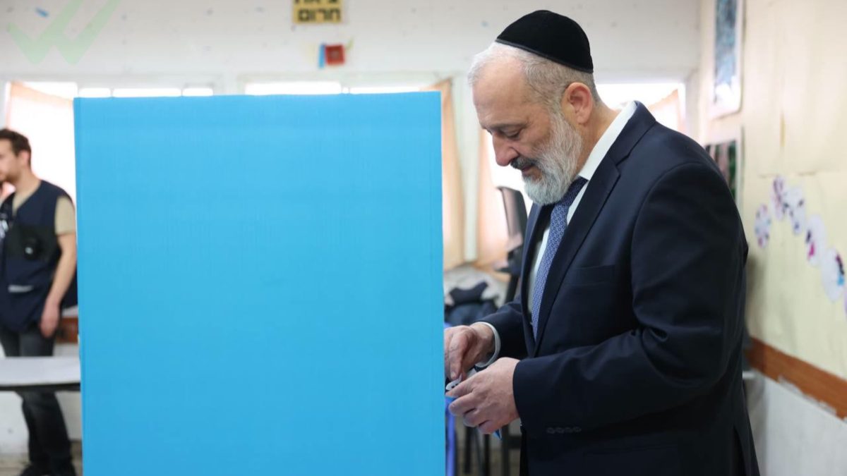 דרעי מצביע