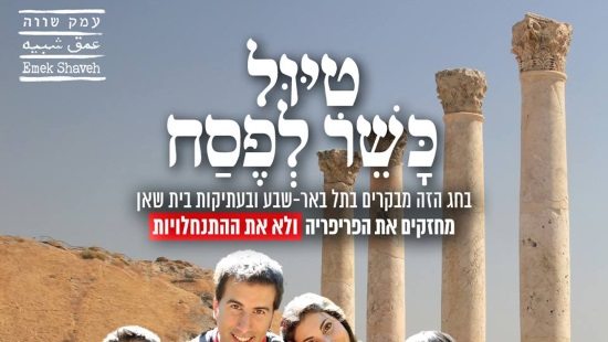 מתוך מודעה של עמק שווה צילום: מתוך מודעה של עמק שווה תרבות