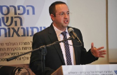 פרס "בני ברית" לעיתונות הוענק לצביקה קליין