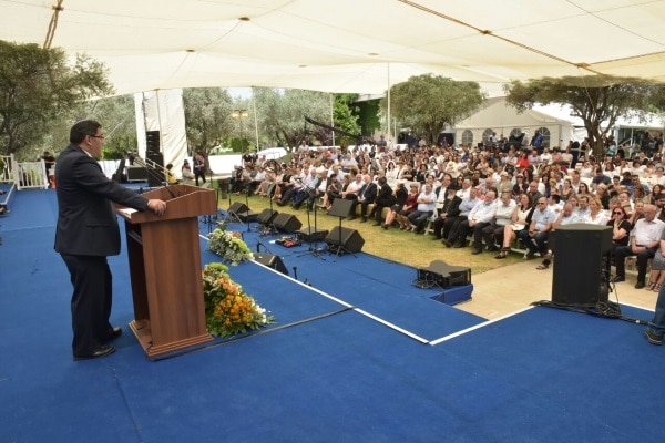 הטקס בבית הנשיא