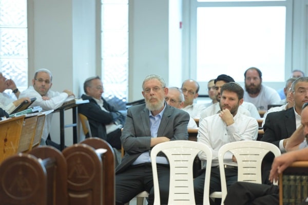 הרב ברנדס באירוע ישיבת ברכת משה