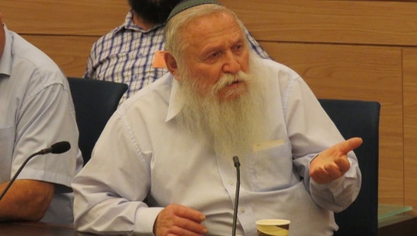 הרב חיים דרוקמן צילום: דוברות ח"כ מוטי יוגב חדשות